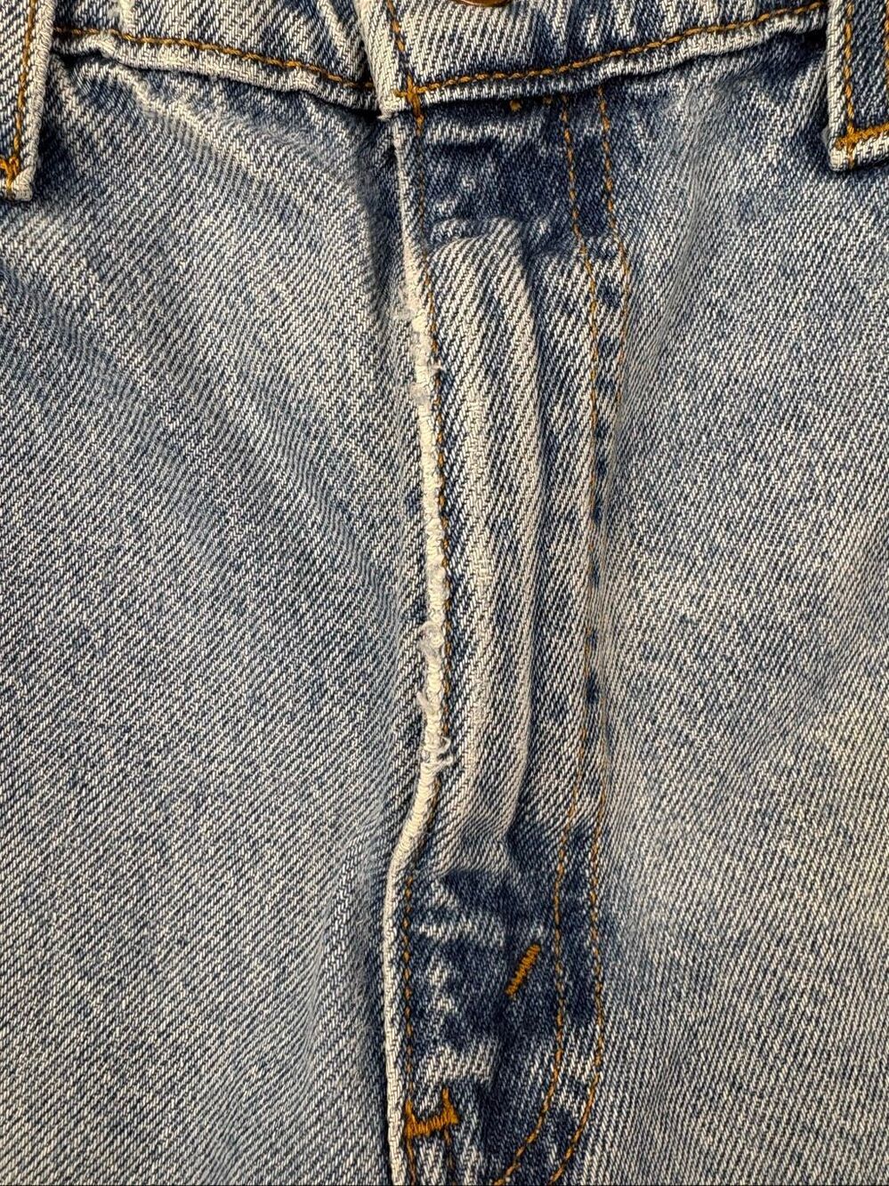 Vintage 90s Levi’s 550 Jeans 34x30 Orange Tab USA Light Wash Relaxed Distressed - Picture 13 of 16